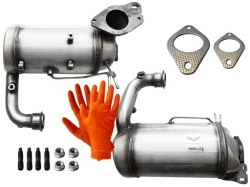 Dacia LOGAN 1.5 (от 2012r.) фильтр DPF FAP твердых частиц