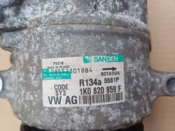 компрессор кондиционера 2.0 tdi vw PASSAT B6 Номер. 1K0820859F