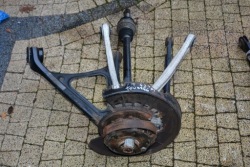 поворотный кулак полуось vw TOUAREG 4,2 tdi