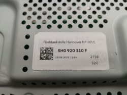 спидометр часы vw CADDY V GOLF VIII transporter T7 5H0920310F oe