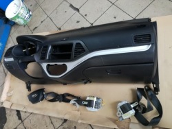 kia PICANTO II 2011 - 2015 год торпеда консоль Подушки ремни