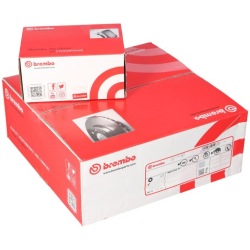 2× Brembo 09.A727.21 тормозной диск P 68 044 комплект датчик износа тормозных колодок, тормоз