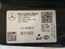 фара левая MERCEDES EQA EQB W243 full led оригинал