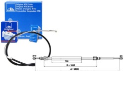 трос тормоза ручного renault MEGANE II 1.4-2.0d