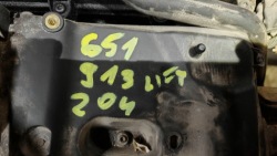 двигатель без навесного 651913 651.913 OM651 MERCEDES W204 C класс 2.2CDI 120KM