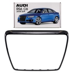 Audi RS6 C6 4F 2008-2011 с рамка решетка черный 4F0853651