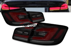 задние фонари BMW 5 F10 -17 NEON led G30 Black Grau