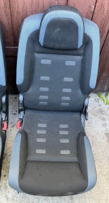 кресло левый задний зад CITROEN BERLINGO II B9 2008-2016