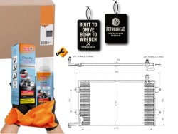 конденсатор кондиционера vw Golf 3 nrf # pro+ Kit9