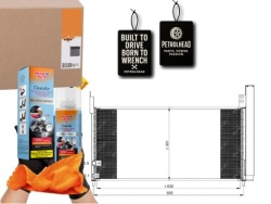 конденсатор кондиционера TOYOTA AURIS PRIUS 09- nrf # pro+ Kit9