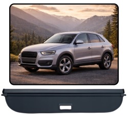 ролета багажника полка Audi Q3 и 2010-2014 перед рестайлинг задняя черный