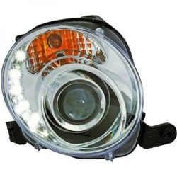 Фары FIAT 500 07-15 led H7