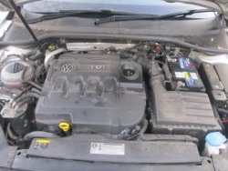 Двигатель vw PASSAT B8 1.6 tdi 88kW 120KM