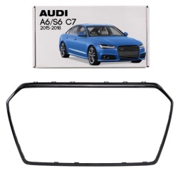 Audi A6 S6 C7 4G 2015-2018 с рамка решетка черный 4G0807715