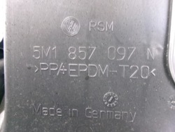 vw Tiguan I 5N бардачок пассажира черный ручка