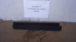 молдинг накладка порога левая правая зад mazda 5 и