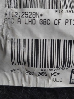 Audi A3 8V GOLF VII радиатор отопителя комплект 5Q1820005AE