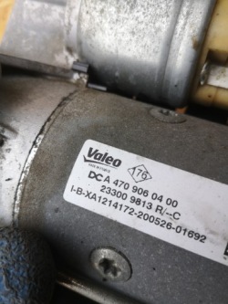 renault MASTER III РЕСТАЙЛИНГ стартер 233009813R 2022R