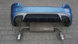 volvo S60 II РЕСТАЙЛИНГ 13-18 седан бампер задний комплектный 30795028