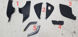 заглушка консоли консоль коробки seat ALTEA