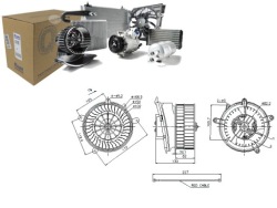 отопитель салона MERCEDES C (S202 (W202) (a