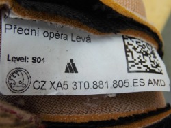 обивка кресло водители SKODA SUPERB II