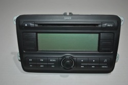 SKODA FABIA Mk2 (5J) 2009 панель / головное устройство