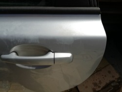 volvo V50 2004 - 2012 год дверь левая задняя
