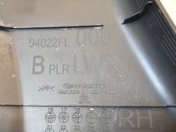 subaru CROSSTREK 17- защита обшивка b левая правая 94022FL010 америка