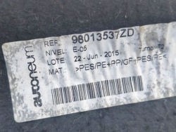 CITROEN C4 CACTUS 2014 - 2020 полка багажника 98013537ZD