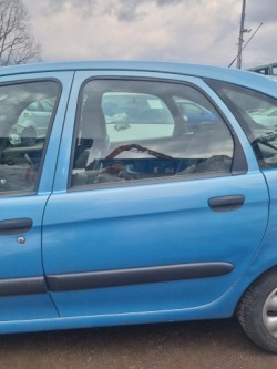 CITROEN XSARA PICASSO 98-02 2001 r. дверь левая LT синяя *