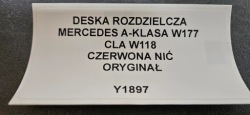 торпеда MERCEDES W177 CLA W118 оригинал
