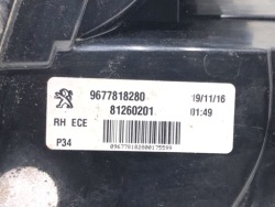 фонарь правый внутренний peugeot 308 II 9677818280 хэтчбек 13-21