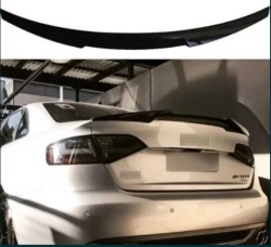 спойл спойлер Audi A4 B8 седан черный глянец ABS