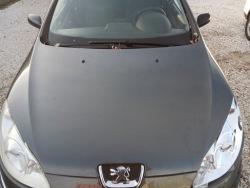 капот peugeot 407 2005 год