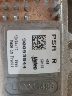 Конвертер модуль led peugeot 208 2008 308 3008 II оригинал L90125449