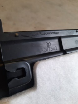 MERCEDES x204 09-15 защита крышки багажника A047563 америка