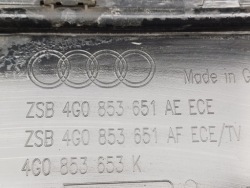 Audi A6 C7 РЕСТАЙЛИНГ 14- бампер передний 4G0853651