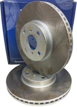 2X Тормозной диск оси перед TOYOTA YARIS 05- 11-