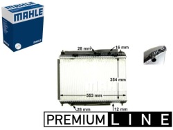 mahle CR 87 000P радиатор охлаждения, система Двигателя