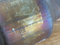 катализатор фильтр твердых частиц выхлоп труба FORD F150 2021+ америка