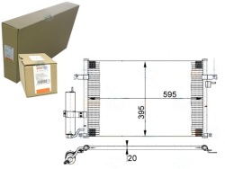 Behr Hella конденсатор 96484931 DW5056 351302191