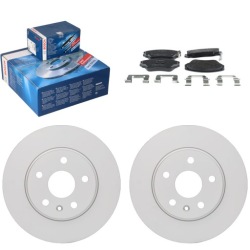 2× Bosch 0 986 479 C65 тормозной диск + тормозные колодки перед 494 632