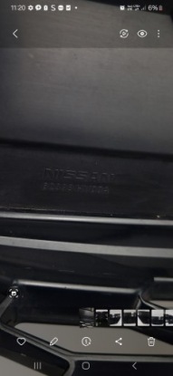 решетка радиатора nissan QASHQAI II J11 под 17-21r. 62398HV00A handan067