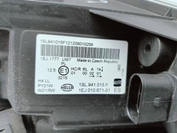 seat MII 1SL 11- фара левая передняя галогеновая H4 1SL941015F