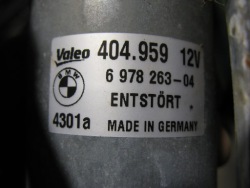 трапеция дворников моторчик перед европа BMW E90 E91 E92 7161711 6978263
