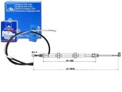 трос тормоза ручного MERCEDES CITAN (415)