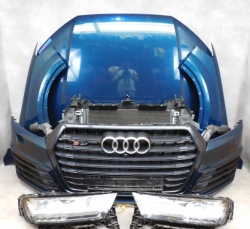 Audi Q7 4M SQ7 комплектный перед бампер фары Капот ремень