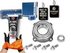 подшипник колеса BMW зад E70 X5 3,0-4,8 07- MEYLE # pro+ Kit7
