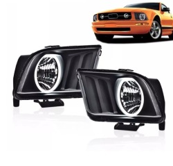 фара led передняя комплект FORD MUSTANG 05-09